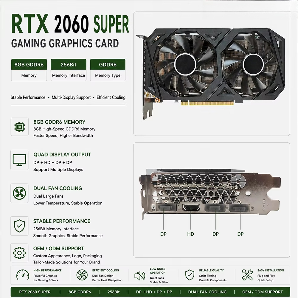 Pc Gaming Rtx - Karta graficzna RTX 2060 Super 8GB