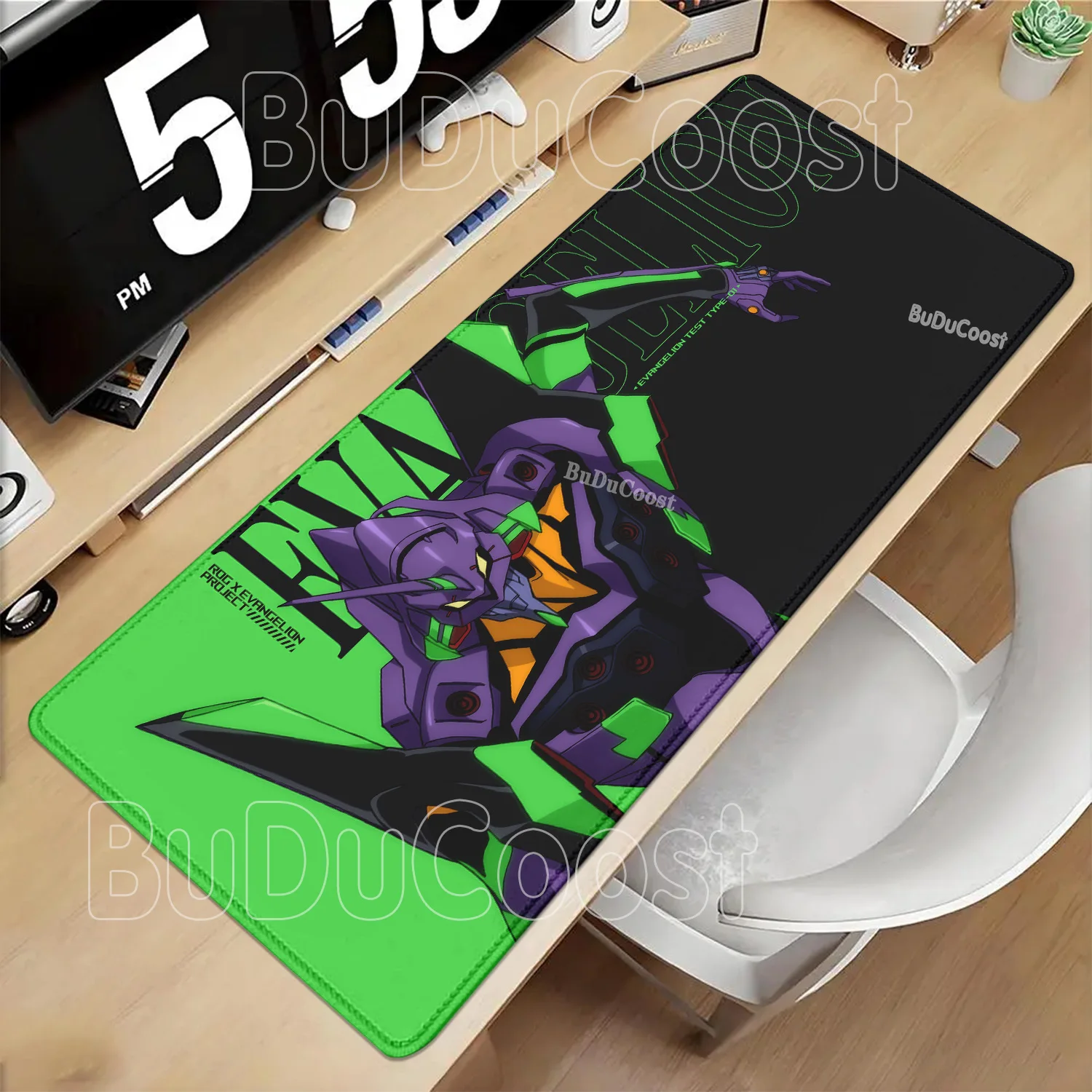 Pc Gaming Evangelion - Podkładka pod mysz Evangelion EVA 01