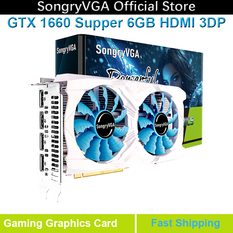 Pc Gaming Gtx 1660 Super - Karta graficzna SongryVGA GTX 1660 Super