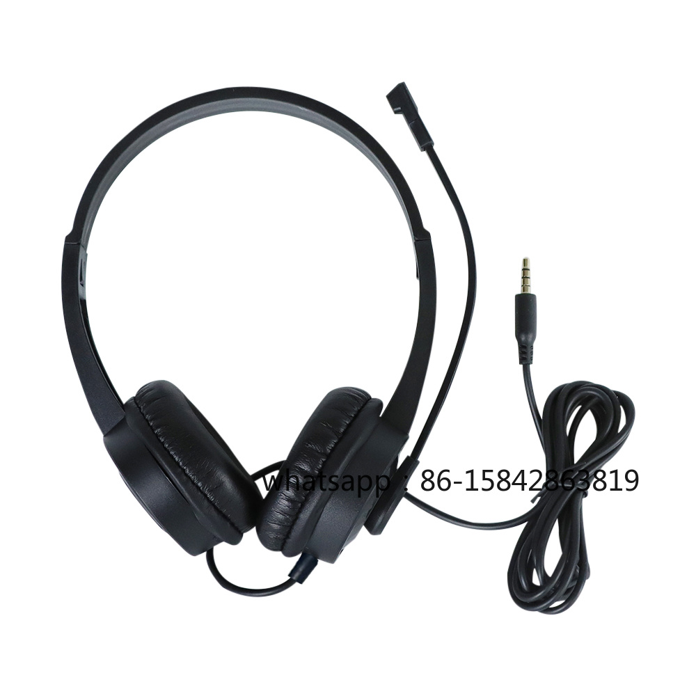 Pc Gaming Center - Słuchawki komputerowe 3.5MM z mikrofonem, przewodowe,