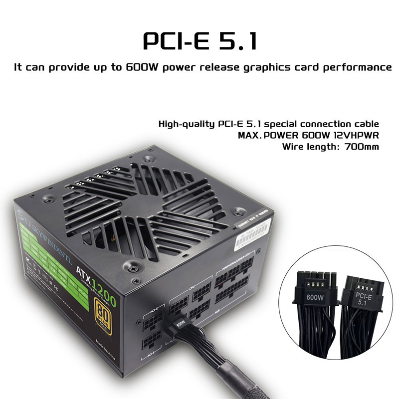 PCIE 5.0 1200W PC Power Supply – Pc Gaming Gta 6 recenzja i cena