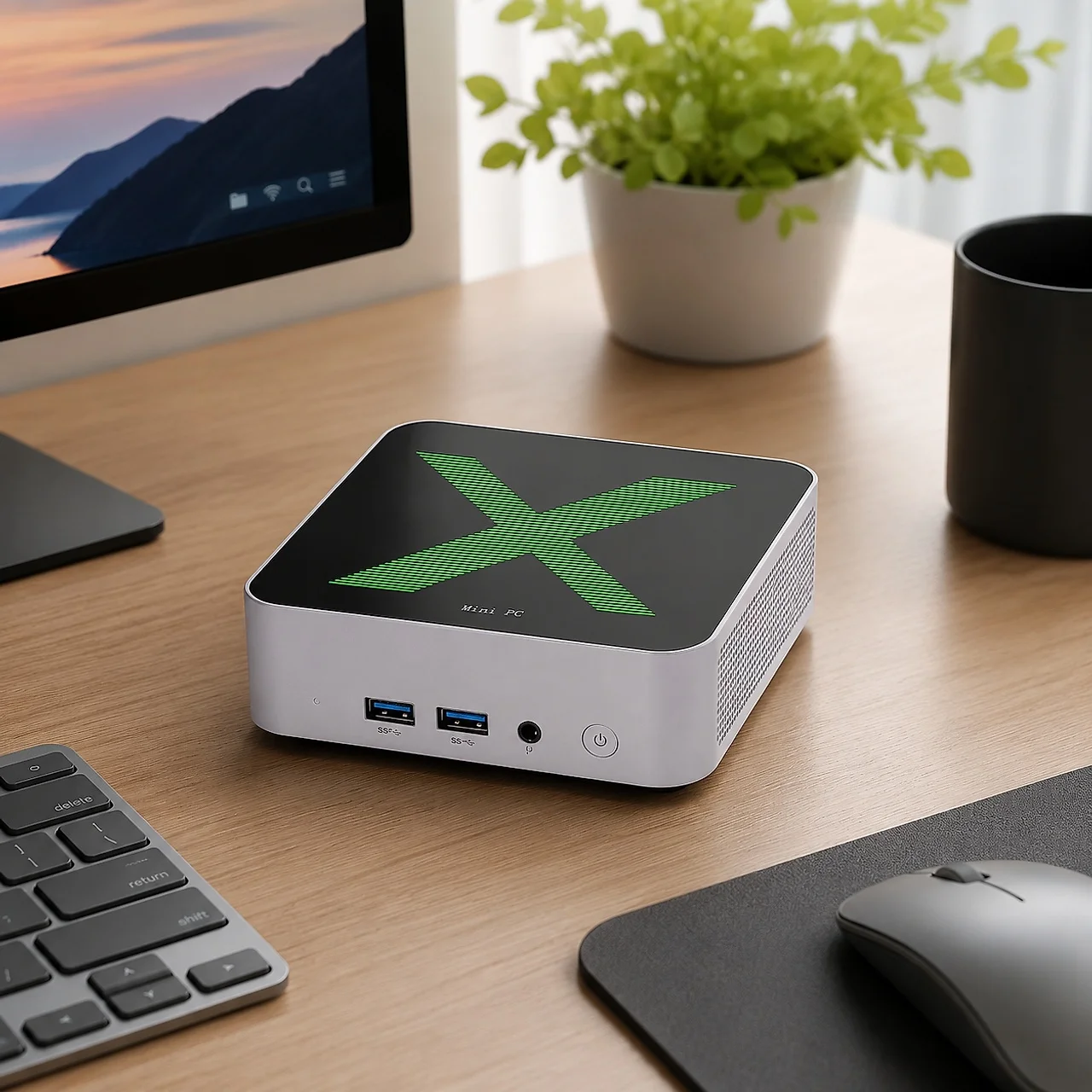 X Mini PC Intel Core N150 Win1 – Pc Gaming Editing recenzja i cena