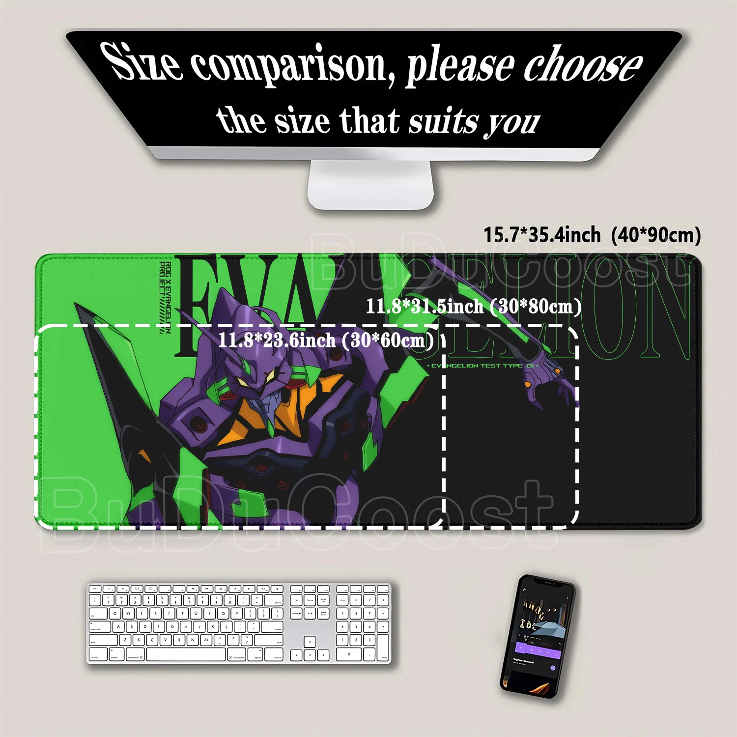 Podkładka pod mysz Evangelion  – Pc Gaming Evangelion recenzja i cena