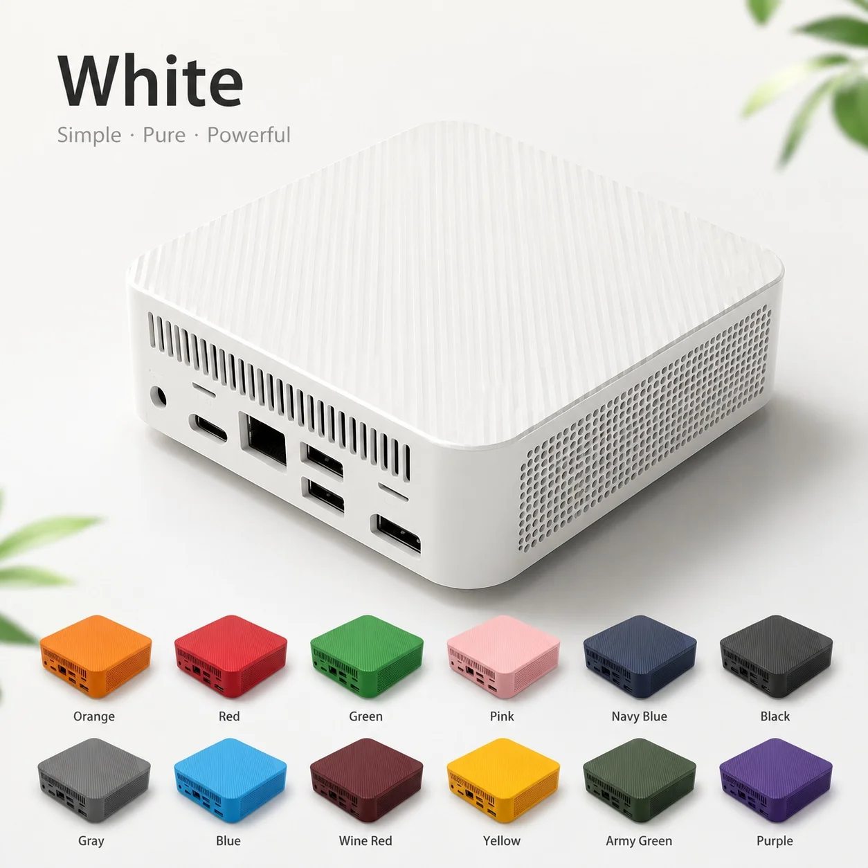 Czerwony Mini PC Intel N150 Wi – Pc Gaming Editing recenzja i cena