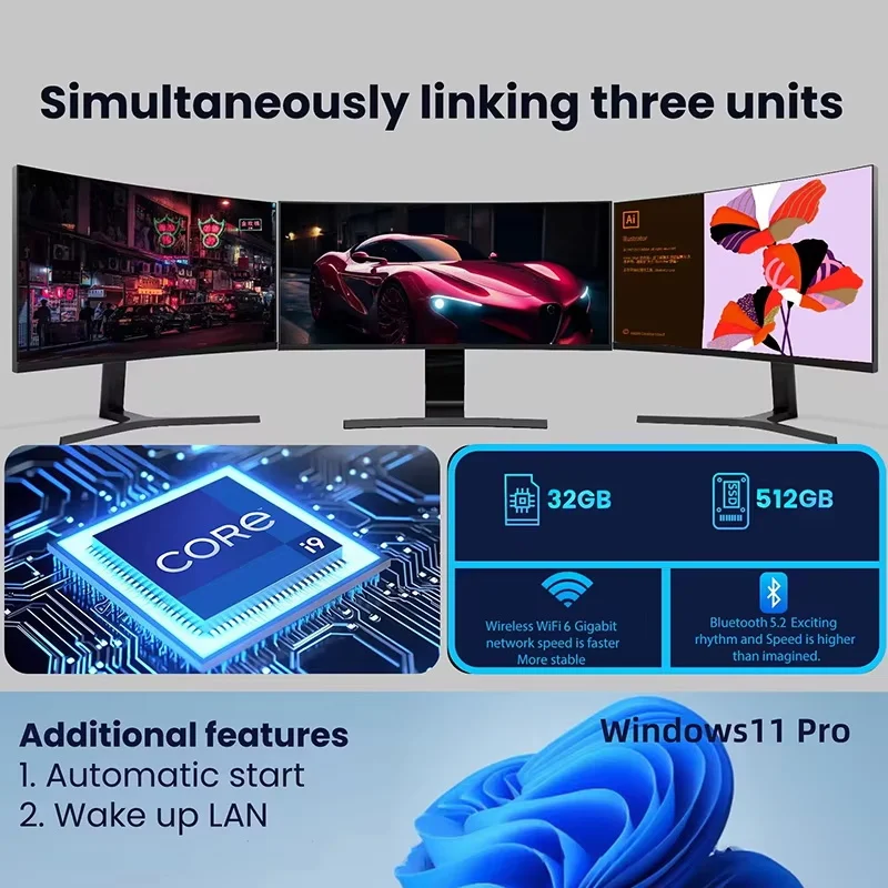 Przenośny Mini PC dla graczy 2 – Pc Gaming Setup recenzja i cena