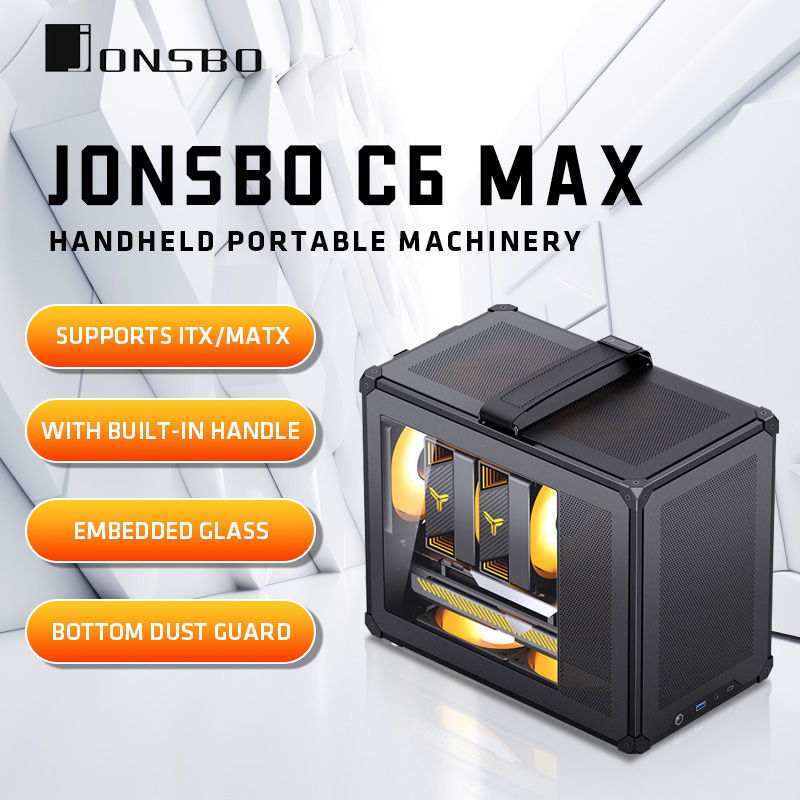 Obudowa JONSBO C6 MAX Mesh Han – Pc Gaming Center recenzja i cena