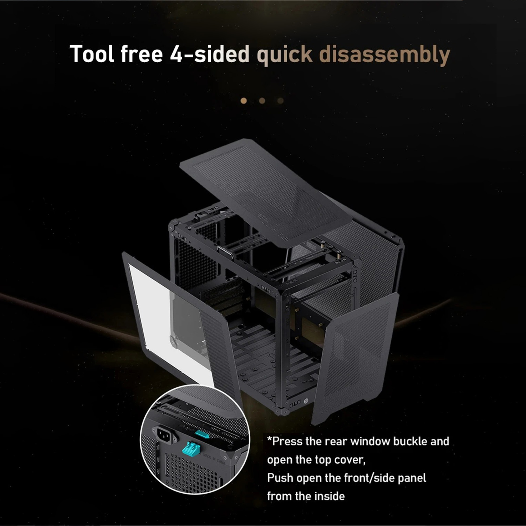 Obudowa JONSBO C6 MAX Mesh Han – Pc Gaming Center recenzja i cena