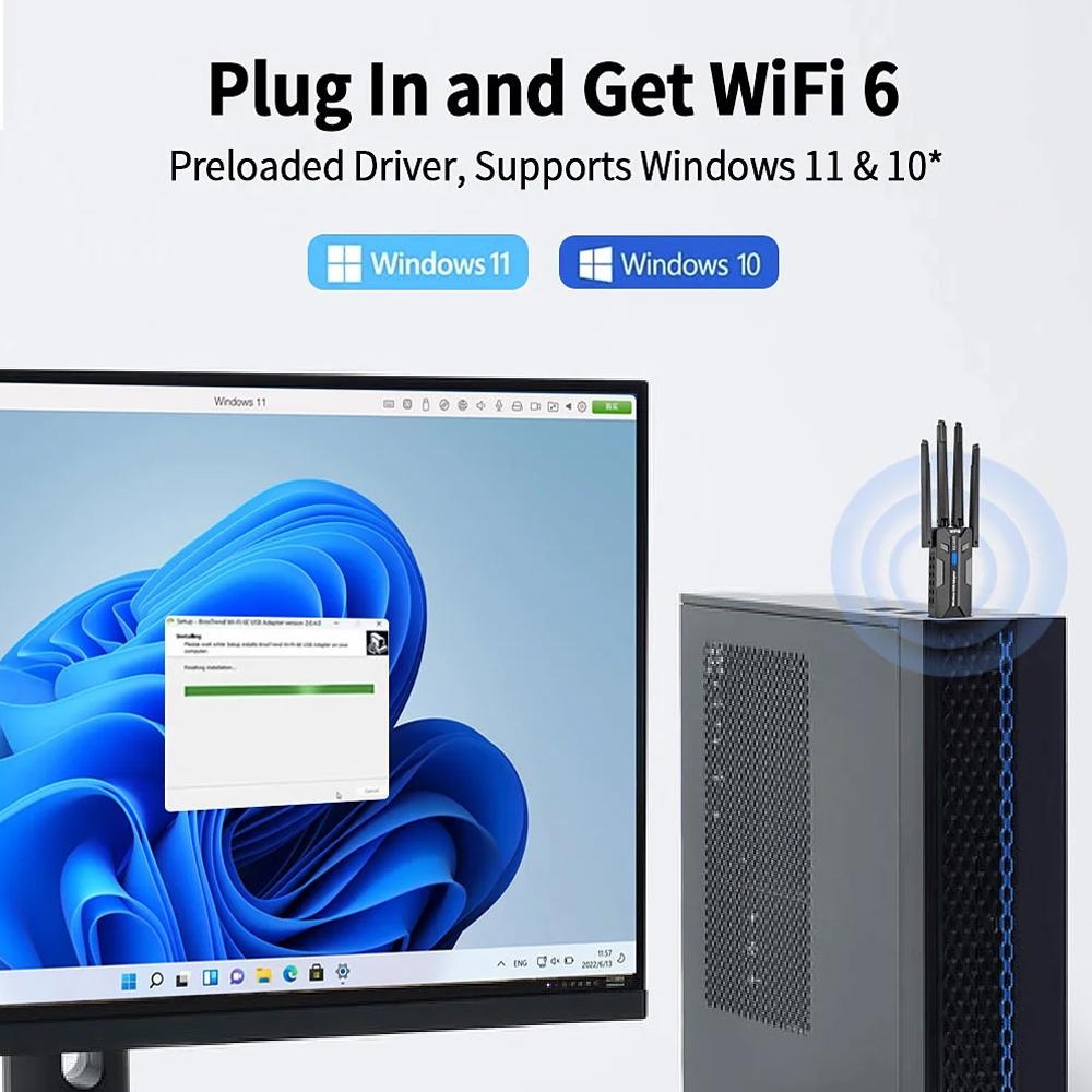 Adapter WiFi 6 USB 3.0 1800 Mb – Pc Gaming Gta 6 recenzja i cena