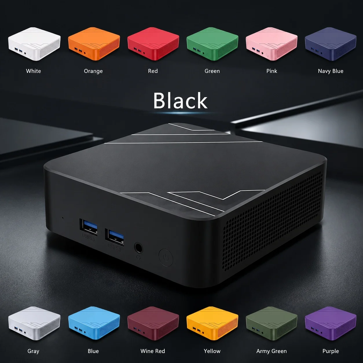 Przenośny Mini PC Intel N150 W – Pc Gaming Editing recenzja i cena